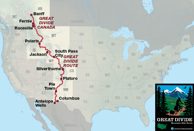 continental divide bike trail