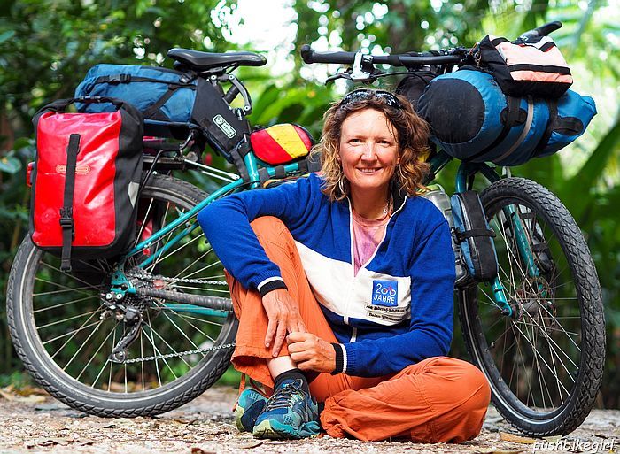 Bikepacking setup or classic Ortlieb panniers for your bicycle trip around  the world?