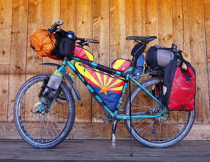 front rack for bikepacking