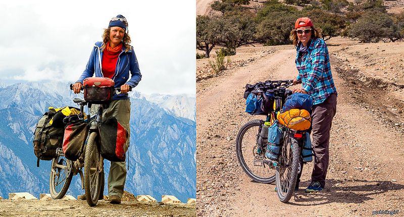 Use a trail bike for bikepacking/adventure biking? Text in