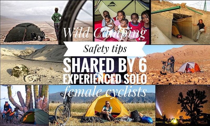 Wild camping – Safety tips shared by 6 experienced solo female cyclists