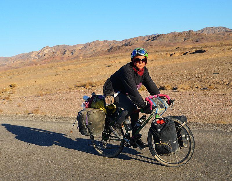 around the world on a bicycle